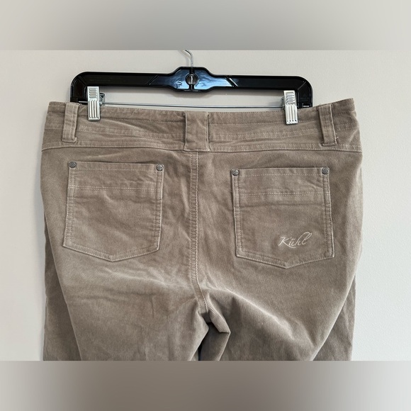 Kühl Women's LYDIA Straight Leg Corduroy Pants in Beige/Tan, 12R - Picture 4 of 11